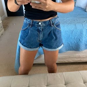 Annie high rise shorts Abercrombie